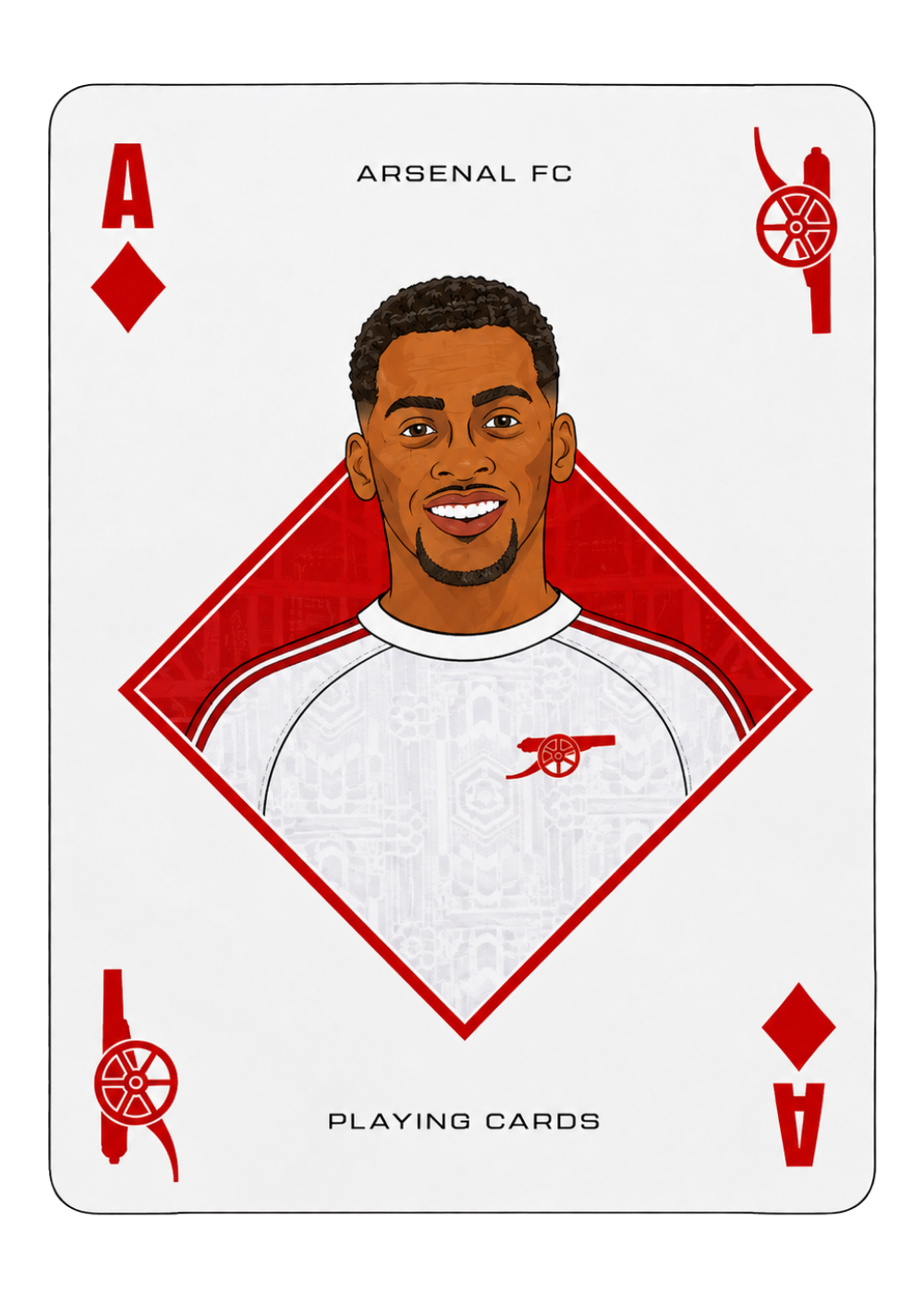 Arsenal playing card 7