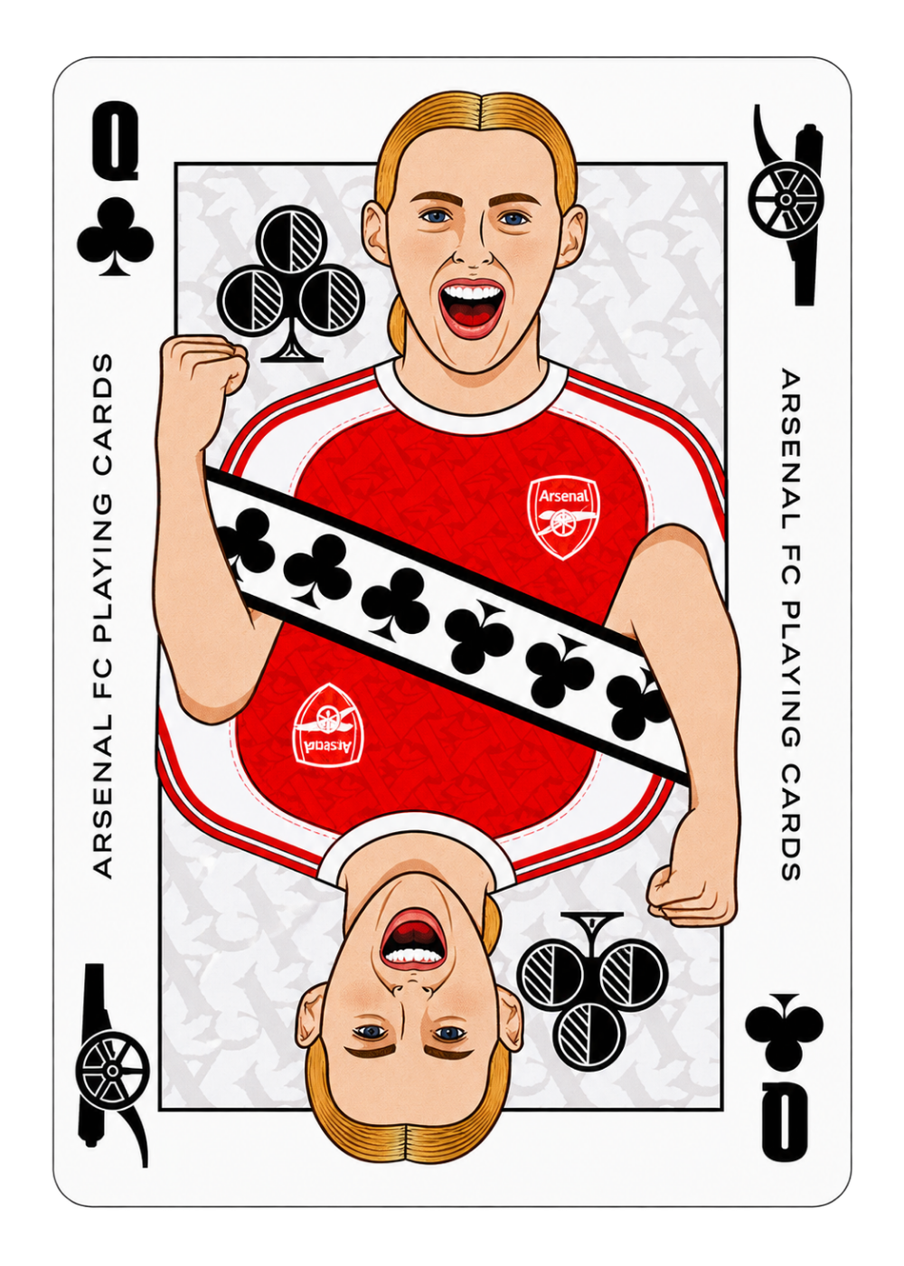 Arsenal Home Edition Playing Card 1