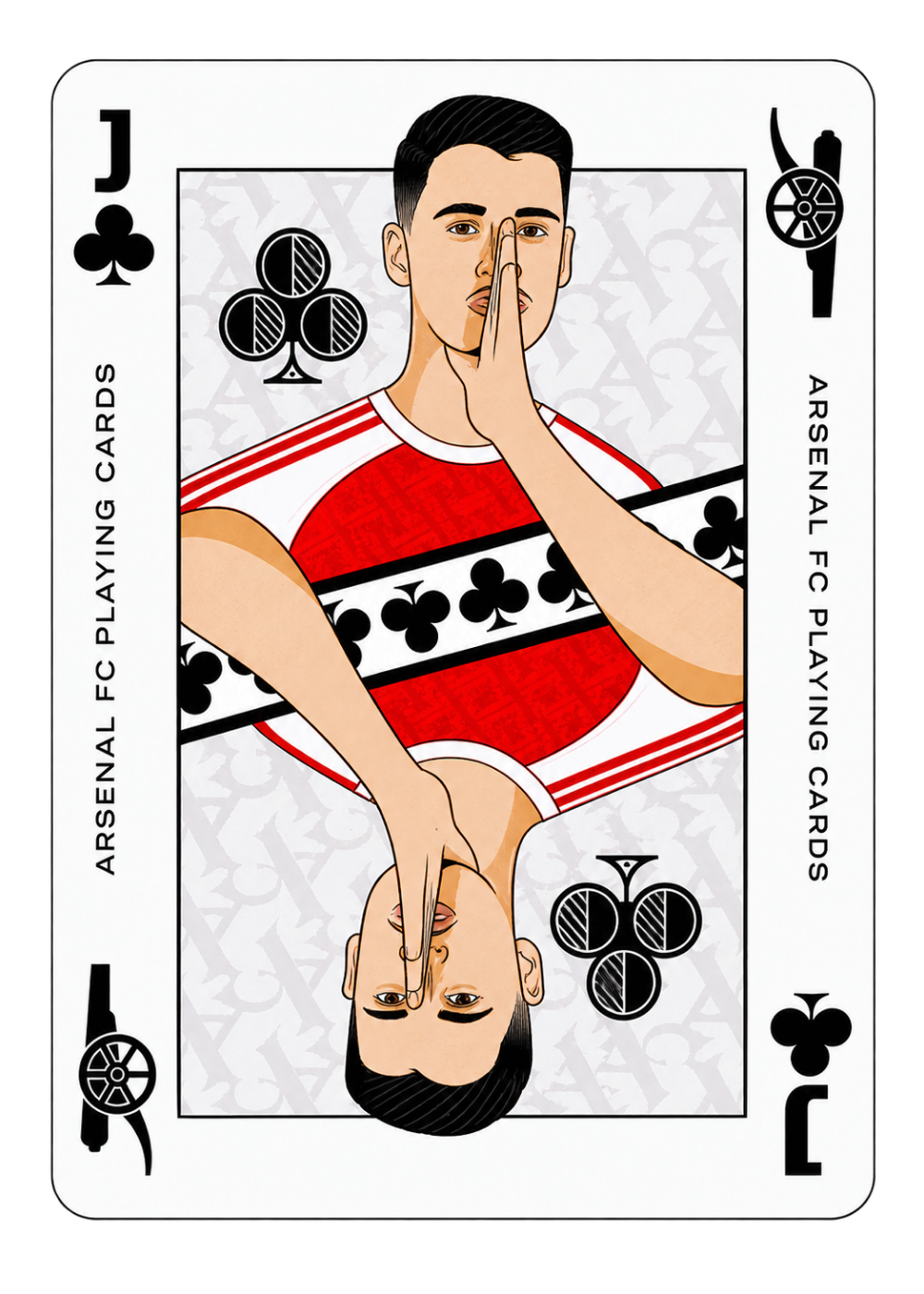 Arsenal Home Edition Playing Card 2
