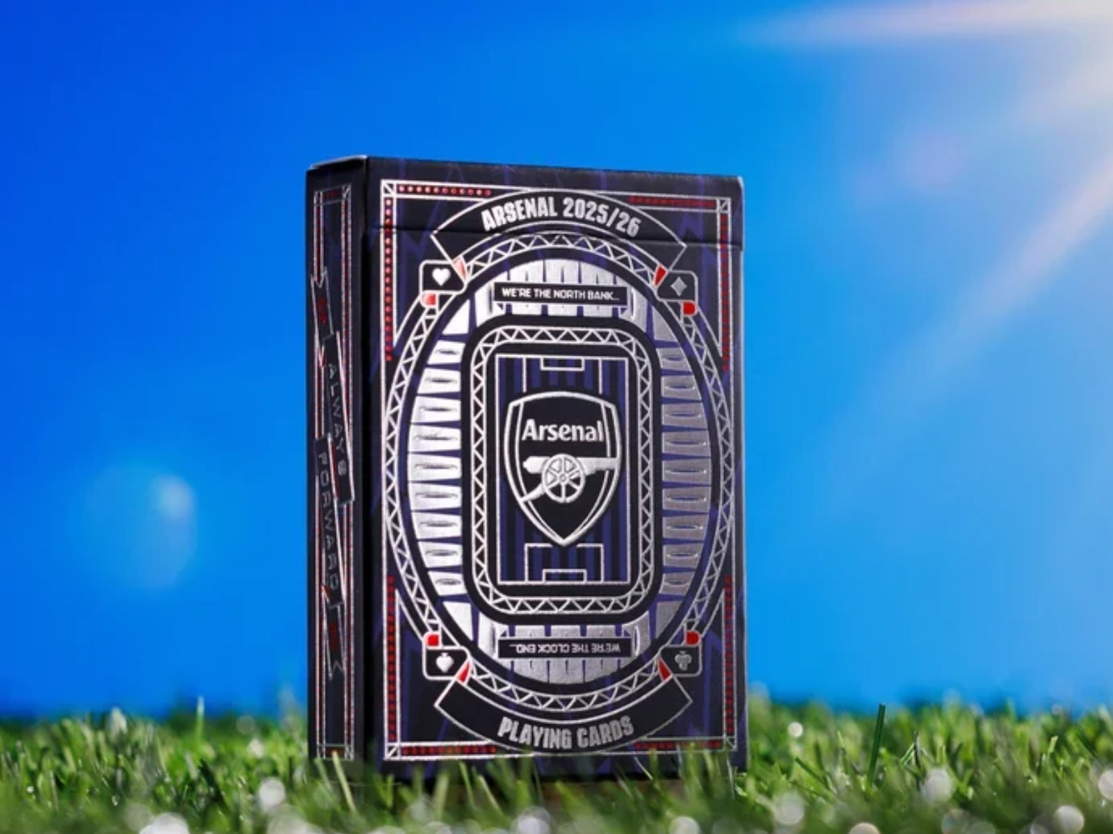 Arsenal Away Edition Playing Cards Tuck Box