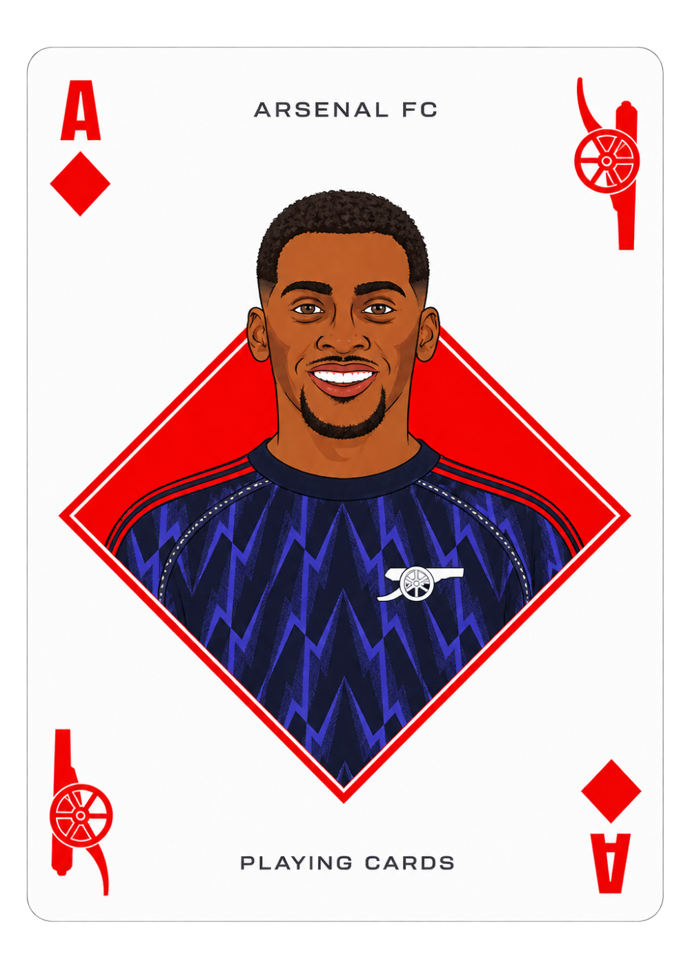 Arsenal Playing Card 5