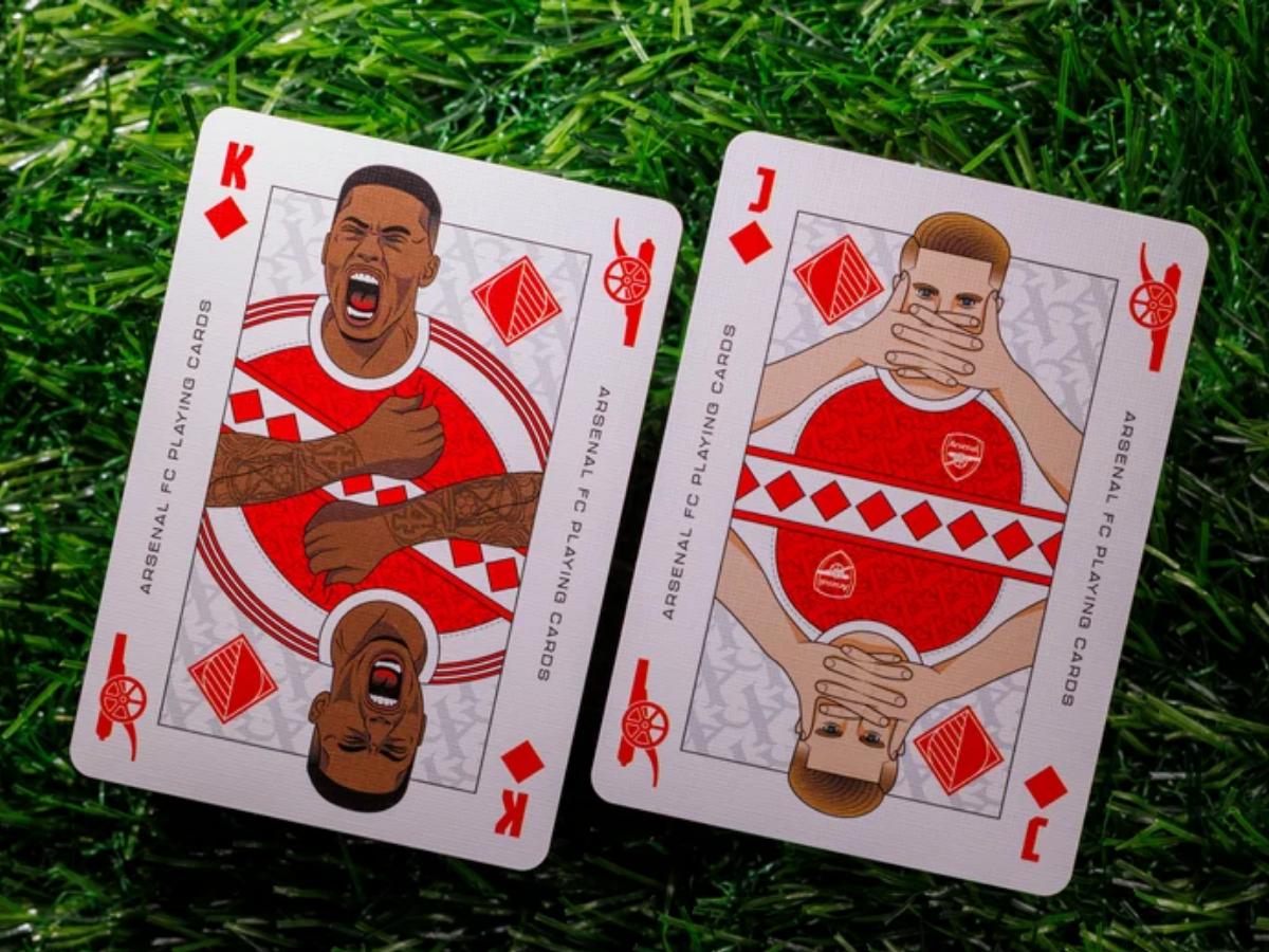 Arsenal Home Edition Playing Cards - Photo 2