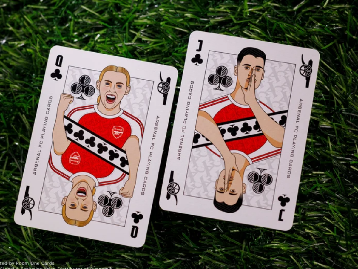 Arsenal Home Edition Playing Cards - Photo 5