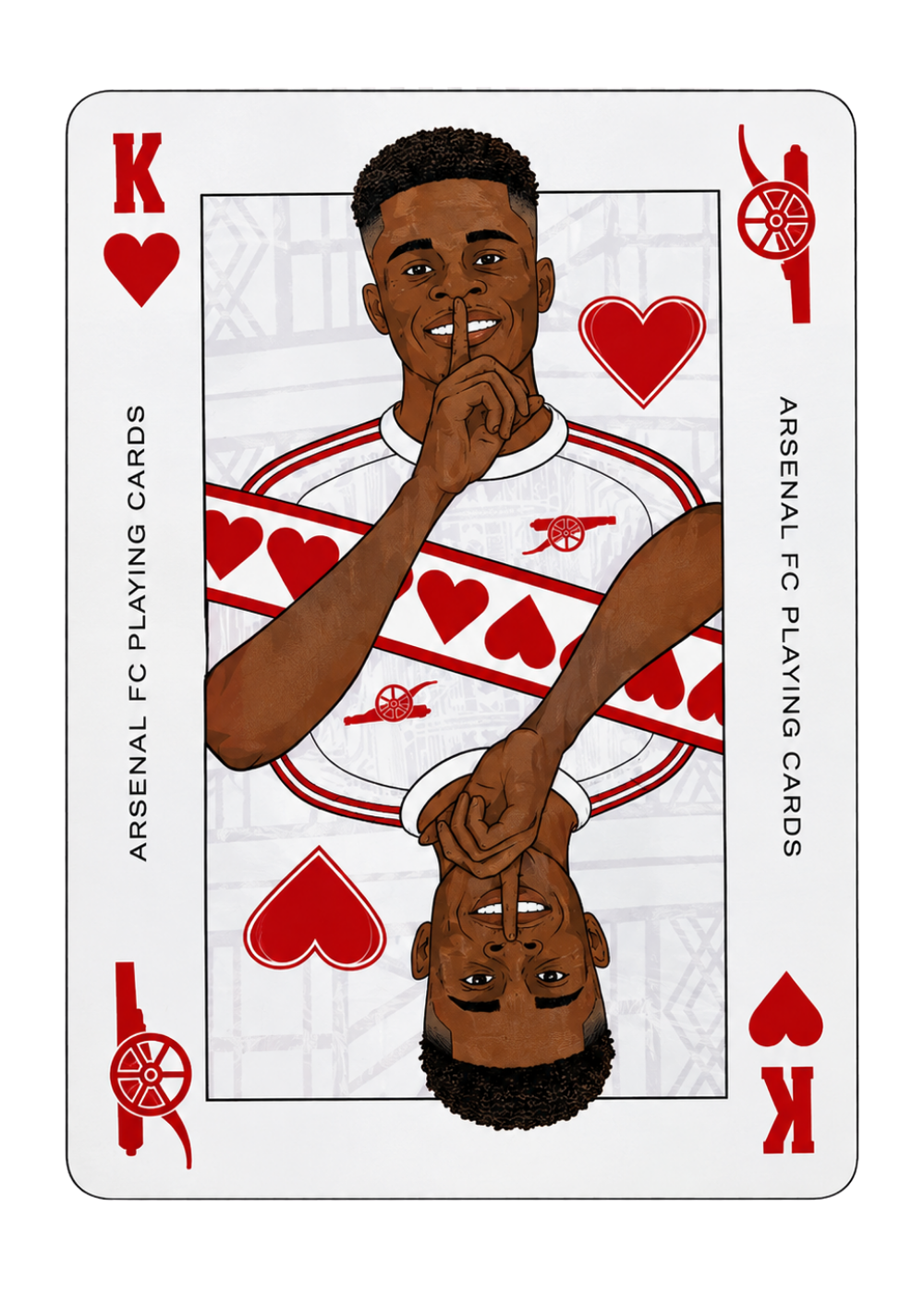 Arsenal playing card 6