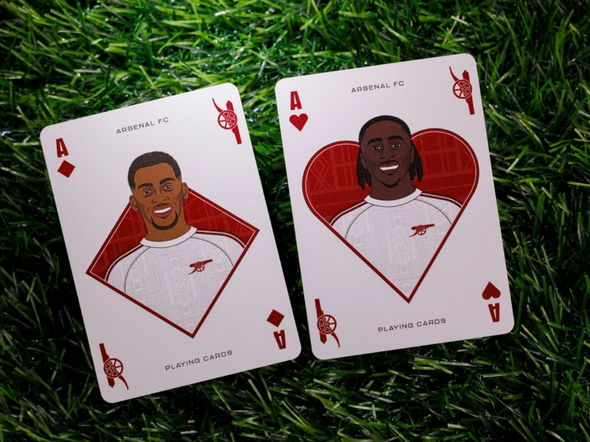 Arsenal Third Edition Playing Cards - Photo 2