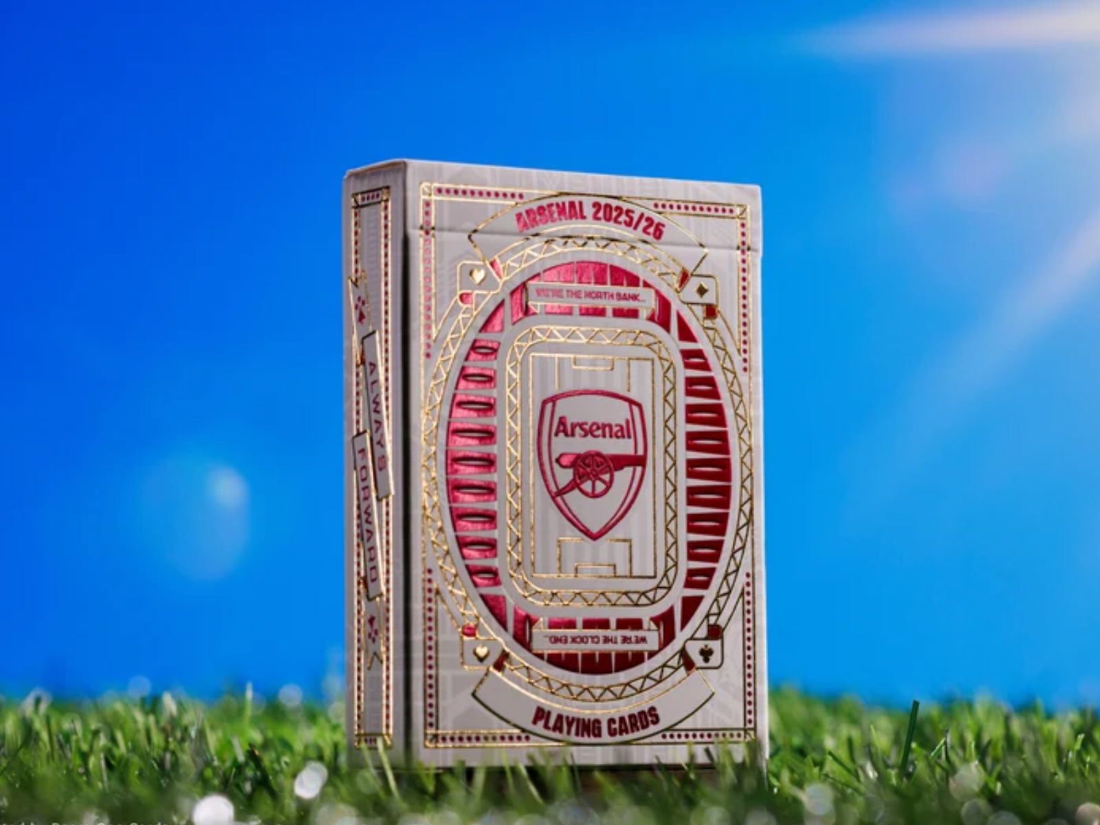 Arsenal Playing Cards Third Edition tuck box