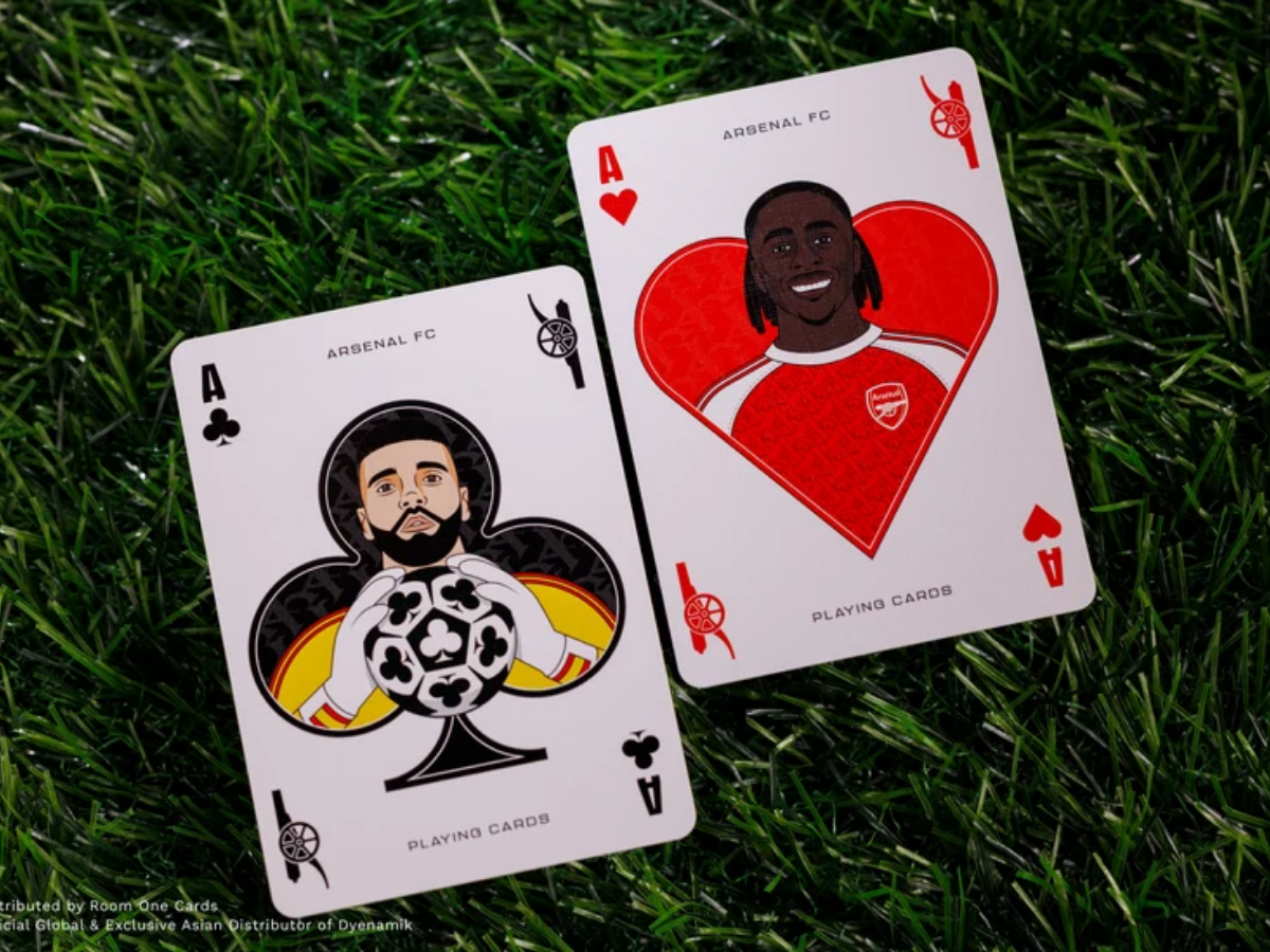 Arsenal Home Edition Playing Cards - Photo 3