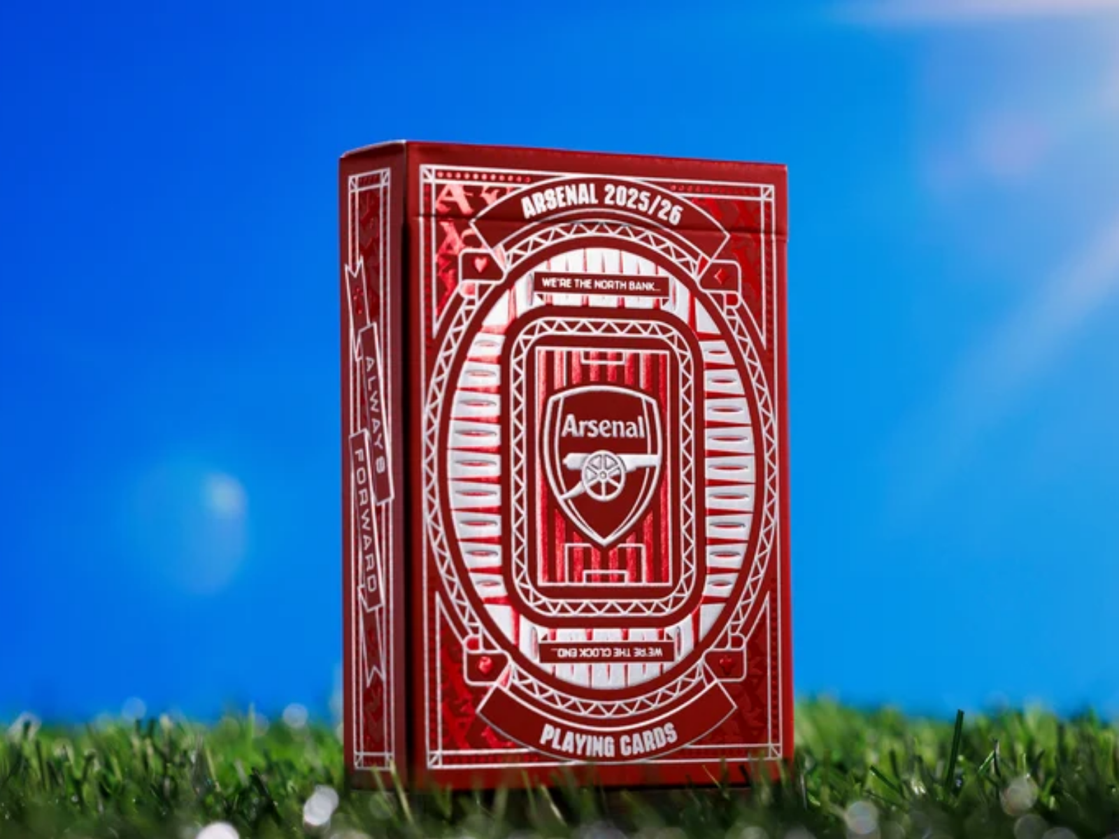 Arsenal Home Edition Playing Cards Tuck Box